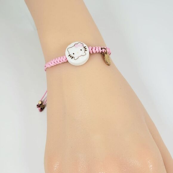 2/$20 Brand New Hello Kitty Lucky Pink Bracelet - Picture 2 of 5